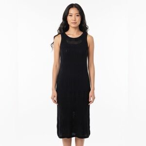 Tahari Elegant Black Sleeveless Dress maxi dress with lining